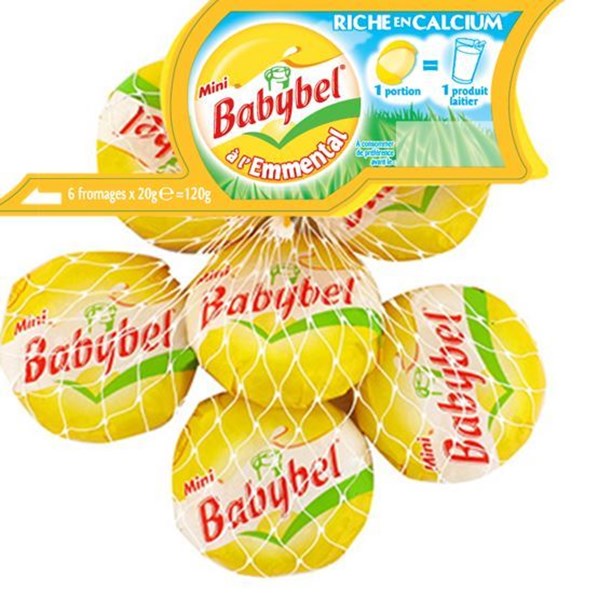 Imagen de BABYBEL EMMENTAL PACK 6 X 20 G (FRANCIA)