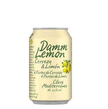 Imagen de DAMM LEMON LATA 330 ML (ESPAÑA)