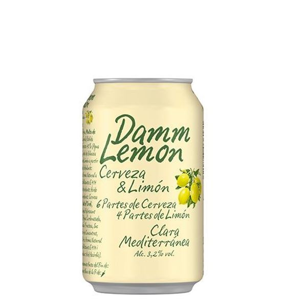 Picture of DAMM LEMON CAN 330 ML (SPAIN)