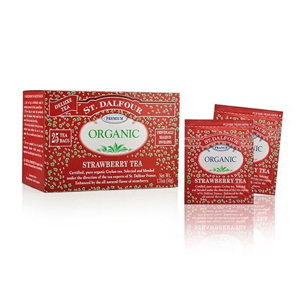 Imagen de Té negro sabor frutilla x 25 sobres