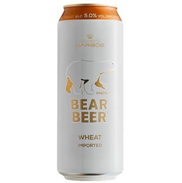 Imagen de BEAR BEER WEISSBIER (TRIGO) 5% 500 ML (ALEMANIA)