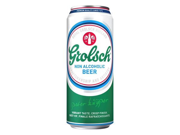 Imagen de GROLSCH 0,0% ALCOHOL LATA 500 ML (HOLANDA)