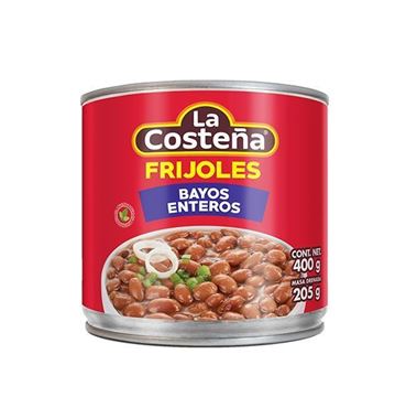 Imagen de FRIJOLES BAYOS ENTEROS 400 GR (MÉXICO)