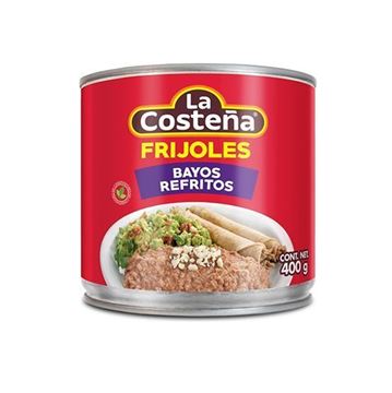 Imagen de FRIJOLES BAYOS REFRITOS 400 GR (MÉXICO)