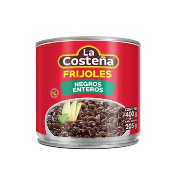 Imagen de FRIJOLES NEGROS ENTEROS 400 GR (MÉXICO)