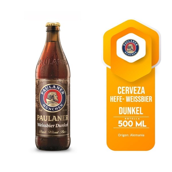 Picture of PAULANER WHEAT BLACK 500 ML (GERMANY)