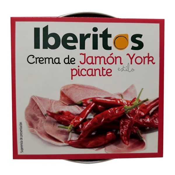 Imagen de CREMA DE JAMÓN ESTILO YORK PICANTE – SIN GLUTEN 70 GR (ESPAÑA)