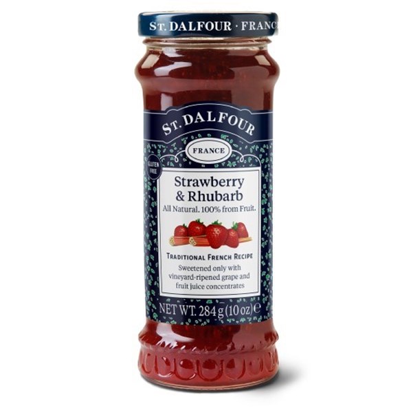 Picture of StDalfour refresh 10oz 3D strawberry rhubarb gluten free UK