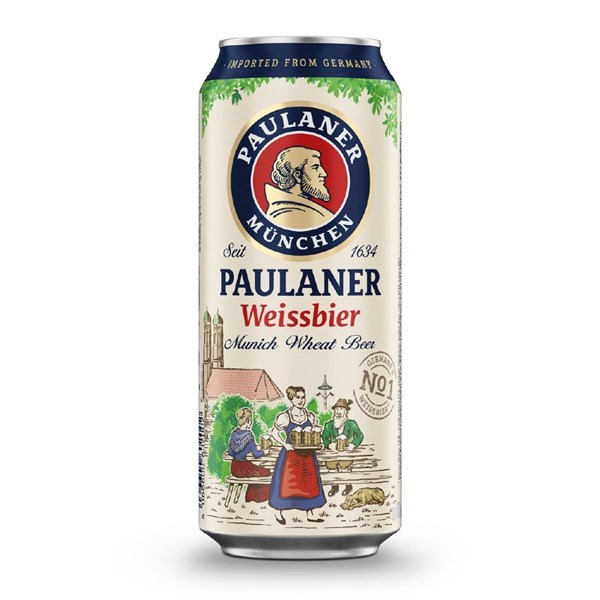 Imagen de PAULANER LATA TRIGO RUBIA 500 ML (ALEMANIA)