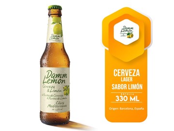 Imagen de DAMM LEMON 330 ML (ESPAÑA)