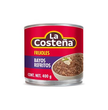 Imagen de FRIJOLES BAYOS REFRITOS 400 GR (MÉXICO)