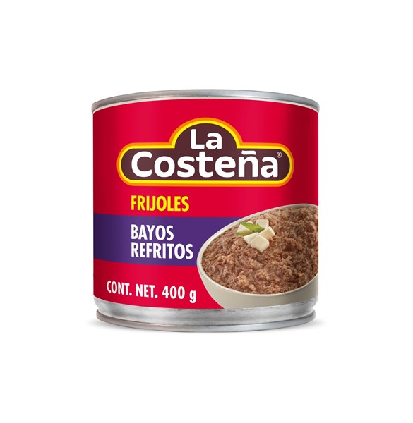 Imagen de FRIJOLES BAYOS REFRITOS 400 GR (MÉXICO)