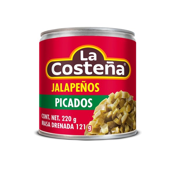 Imagen de CHILES JALAPEÑOS PICADOS 220 GR (MÉXICO)