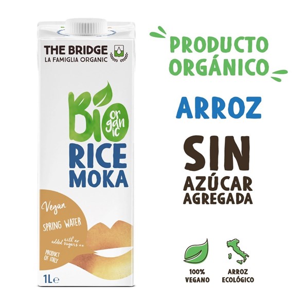 Imagen de BIO ARROZ MOKA 1 LT - SIN AZÚCAR AÑADIDA (ITALIA)