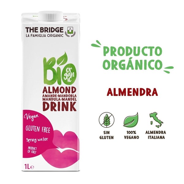 Imagen de BIO ALMENDRA CON AZÚCAR 1 LT - SIN GLUTEN (ITALIA)