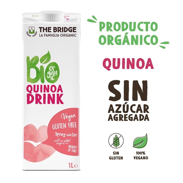 Imagen de BIO QUINOA 1 LT - SIN GLUTEN Y SIN AZÚCAR AÑADIDA (ITALIA)